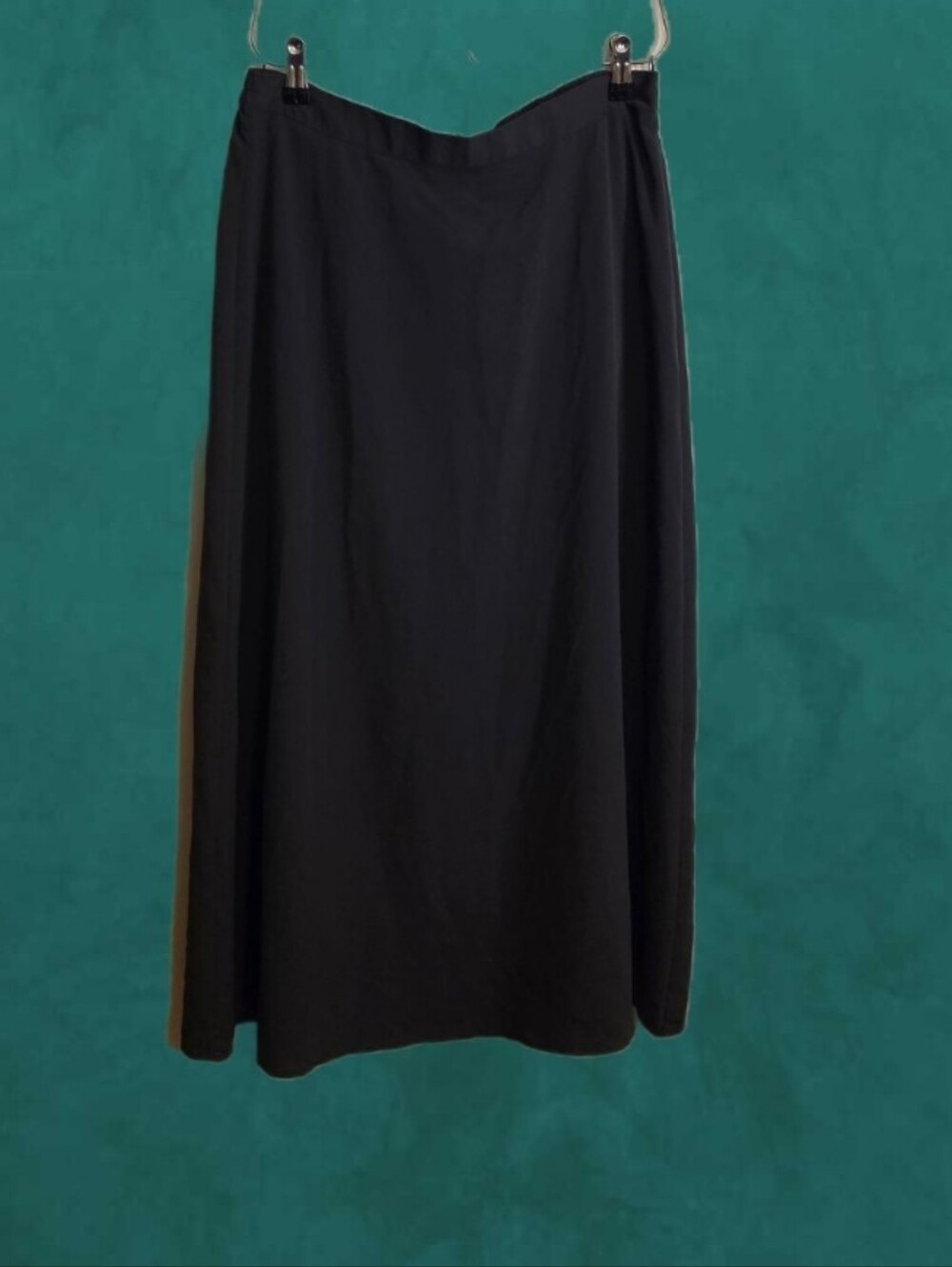 Classic Black Women's Midi Skirt